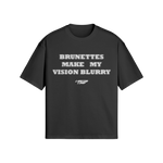 "BLURRY VISION" BRUNETTE BLACK