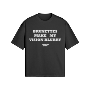 "BLURRY VISION" BRUNETTE BLACK