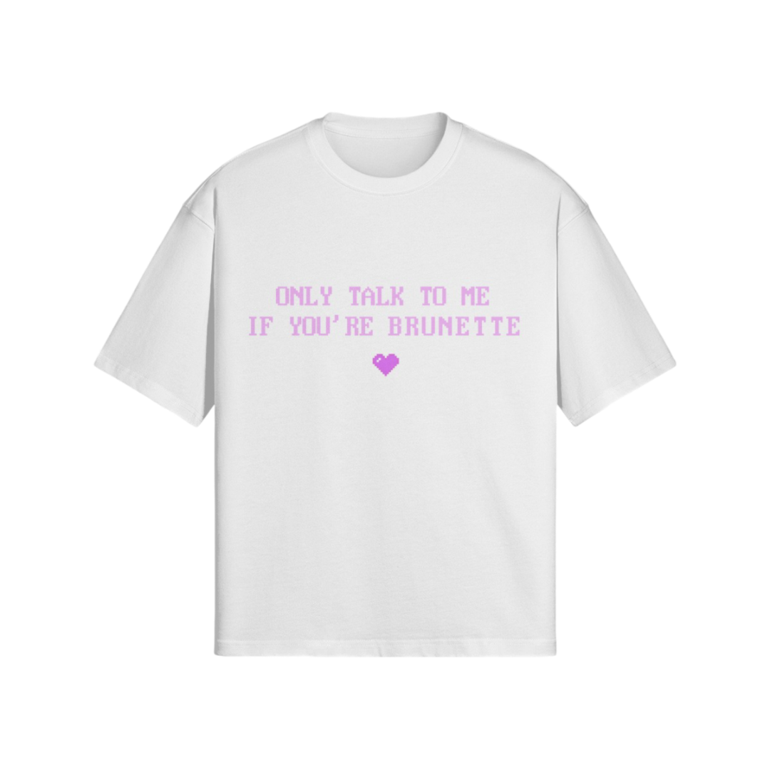 "BRUNETTE" T-SHIRT BEIGE