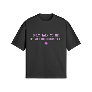 "BRUNETTE" T-SHIRT BEIGE